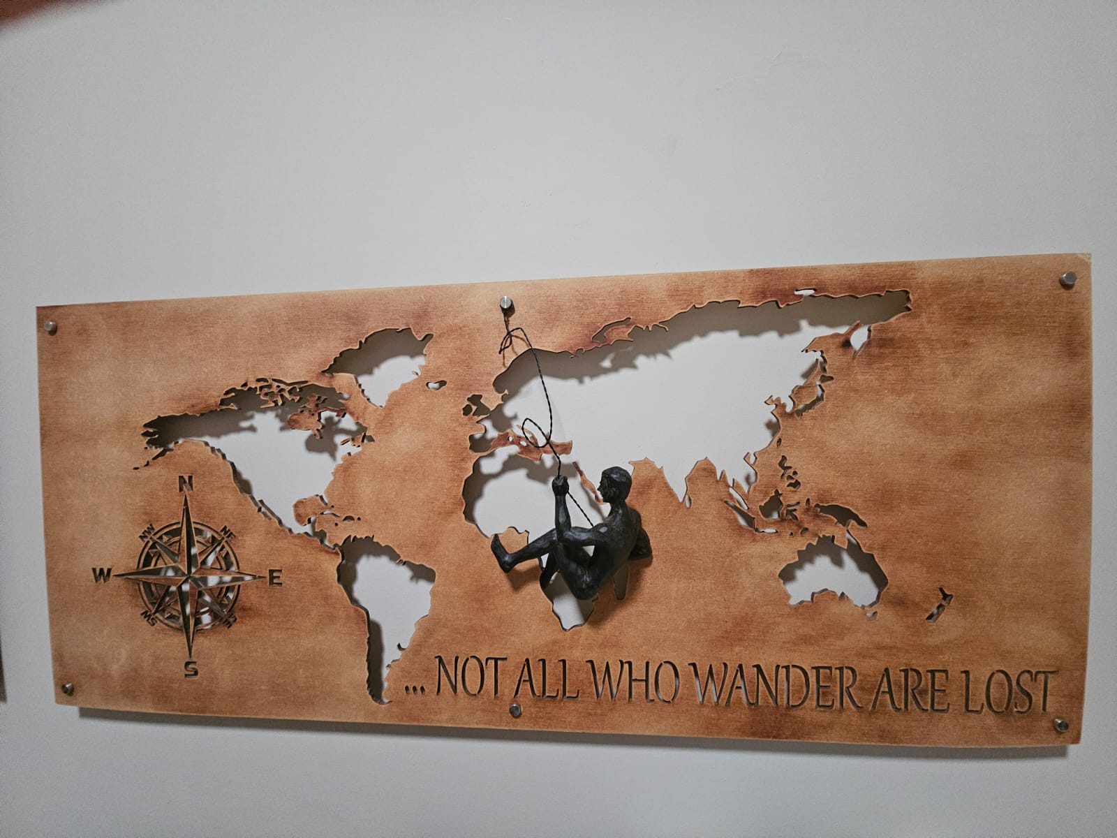 Map of the world-wall art