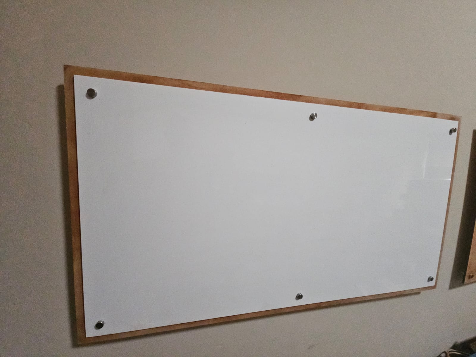 MDF & Perspex White board