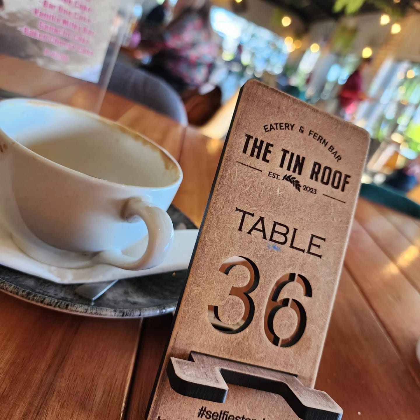 Table Number / Cellphone Stand